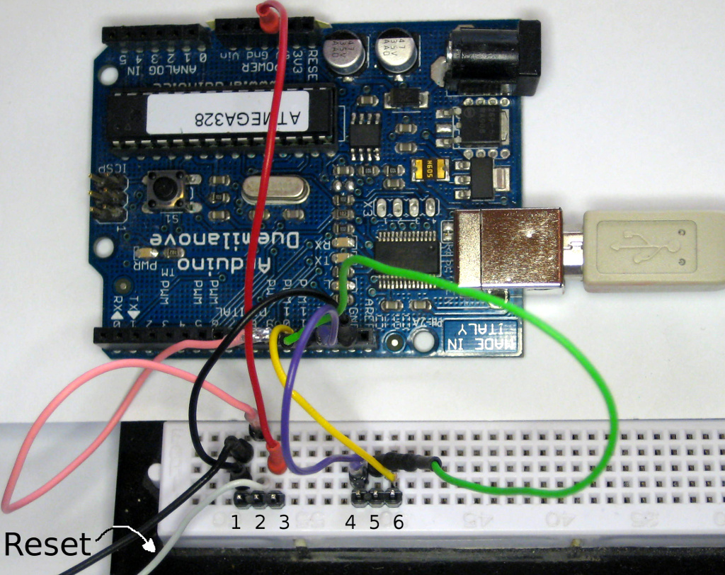 finalkey setup
        for programming with arduino due as ISP